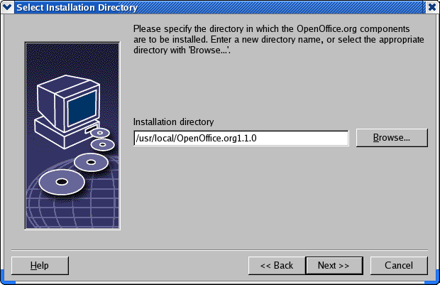 Select Installation Directory Dialog
