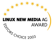Linux New Media Award -- Newcomer of the Year