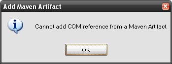 COM reference error message