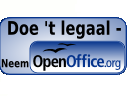 Doe het legaal. Neem OpenOffice.org!