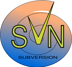 SVN logo with the 'V' as the hands on a clock that expands in a spiral