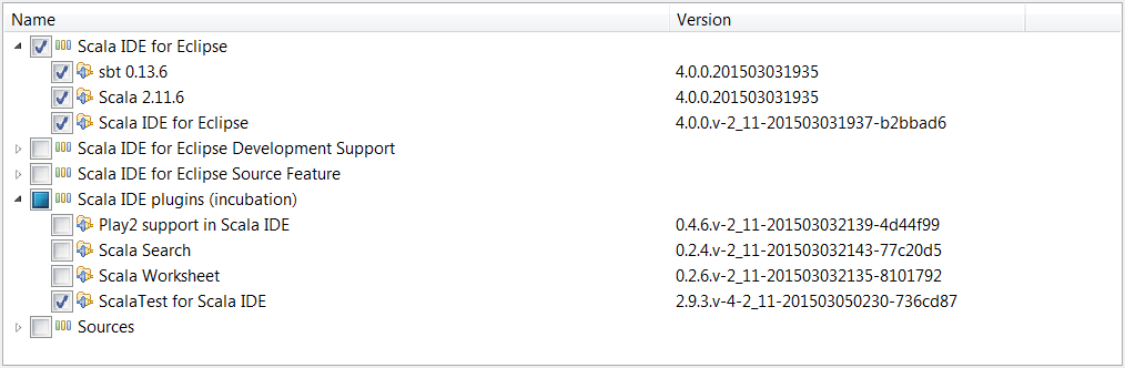 Scala IDE Components