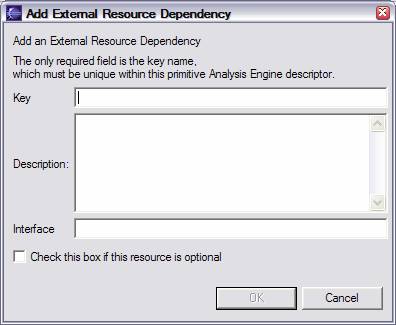 Specifying a resource dependency