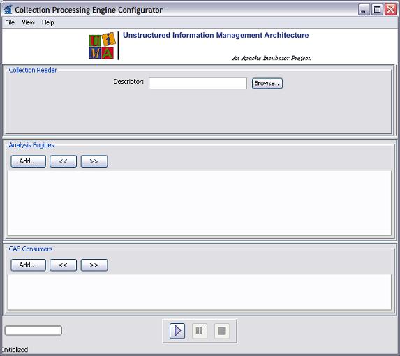 Screenshot of CPE GUI