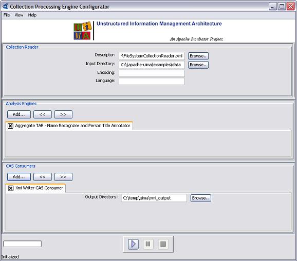 Screenshot of CPE GUI after fields filled in